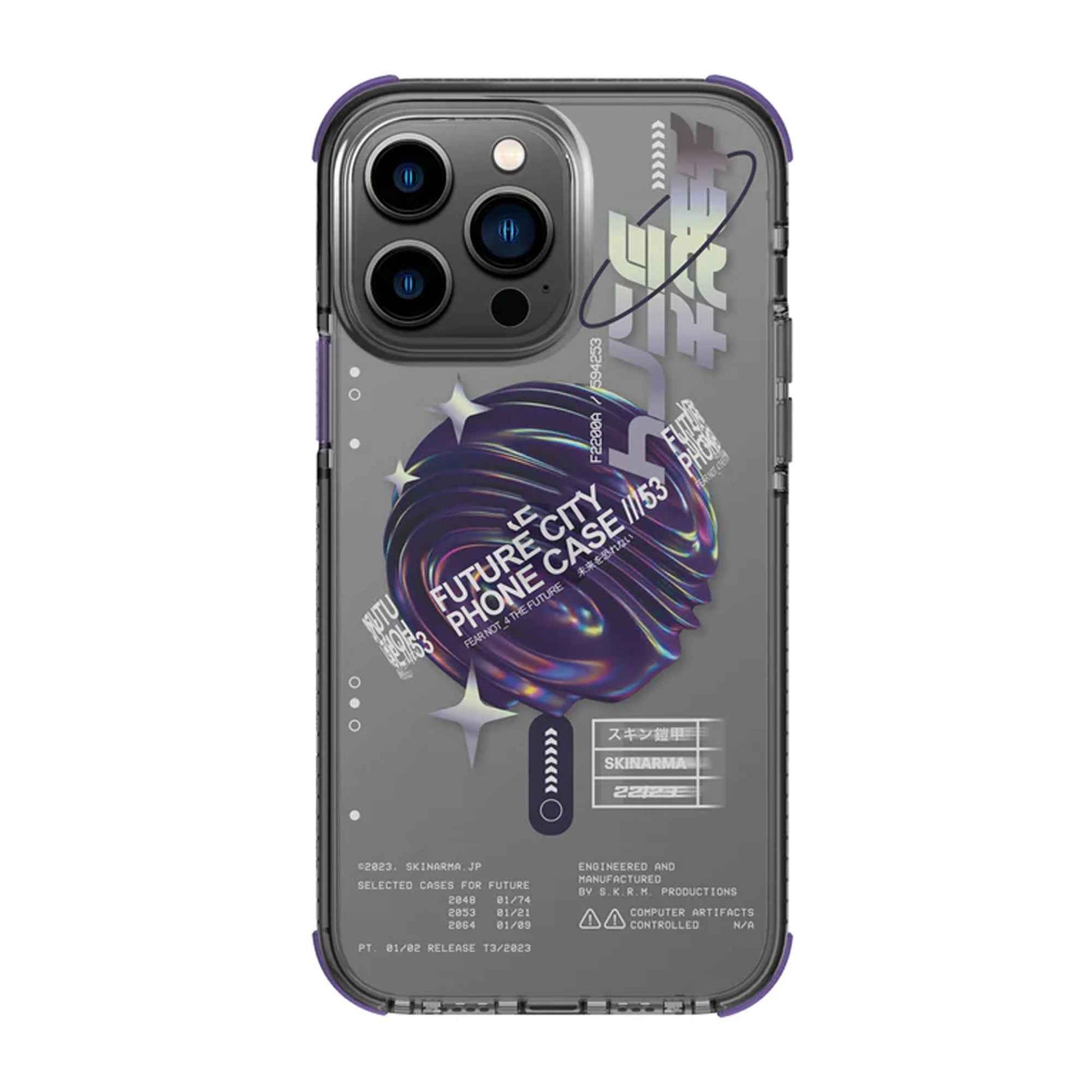 [ONLINE ONLY] Skinarma Shorai with Mag Charge for iPhone 14 - Magsafe Compatible - Purple ( Barcode: 8886461242621 )