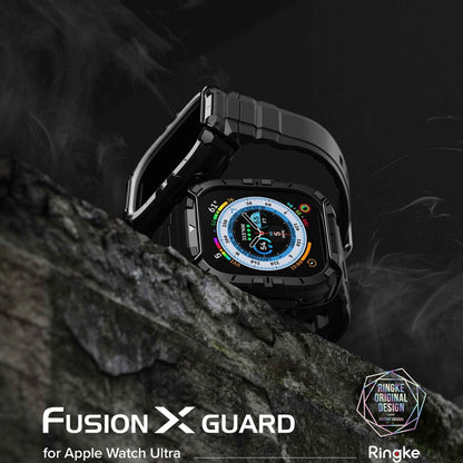 Ringke Fusion X Guard Case with Srap for Apple Watch Ultra 49mm - White (Barcode: 8809881269579 )