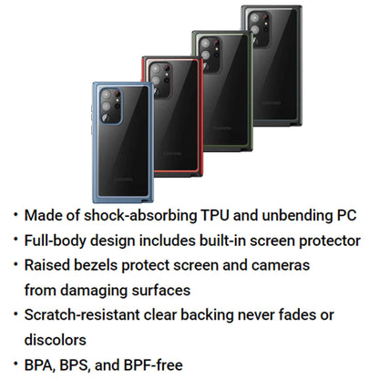 [ONLINE EXCLUSIVE] Supcase Unicorn Beetle Edge XT for Samsung Galaxy S23 Ultra ( With Build-in Screen Protector ) - Metallic Red (Barcode : 843439121607 )