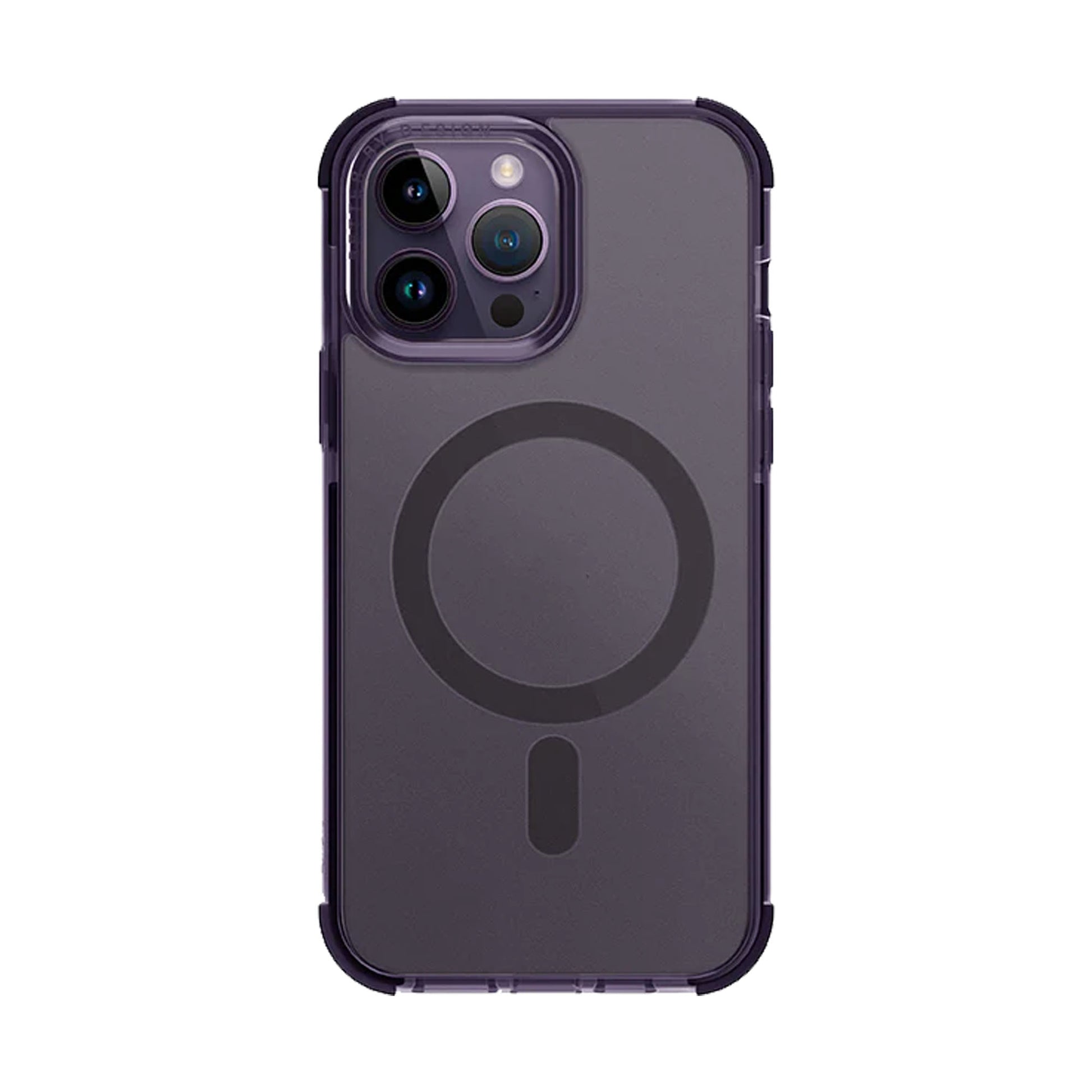 Uniq Combat MagClick for iPhone 14 Pro Max - Magsafe Compatible - Fig ( Purple )(Barcode: 8886463683712 ) - Forexengineer -Malaysia- 8886463683712