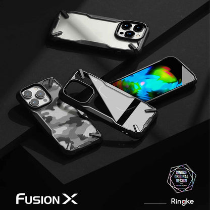 Ringke Fusion X Case for iPhone 14 Pro - Black (Barcode : RFXIP14PROB )