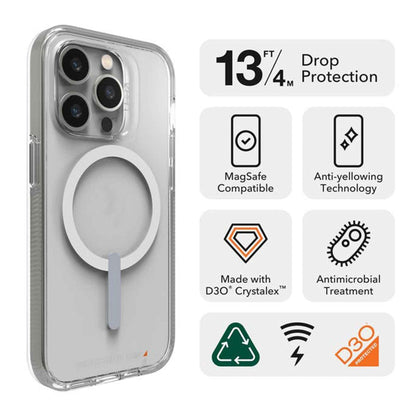 Gear4 Crystal Palace Snap for iPhone 14 Pro Max - Magsafe Compatible - Clear ( Barcode: 840056165304 )