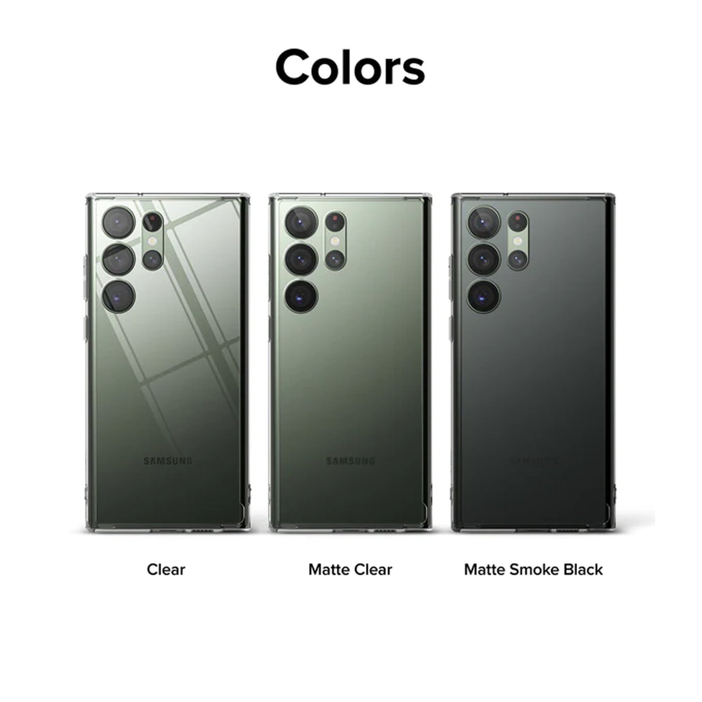 Ringke Fusion Case for Samsung Galaxy S23 - Clear (Barcode : 8809919300162 ) - Forexengineer -Malaysia- 8809919300162