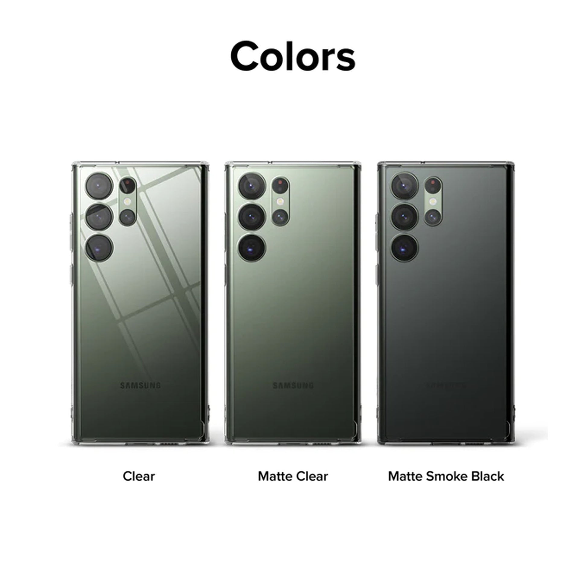 Ringke Fusion Case for Samsung Galaxy S23 - Clear (Barcode : 8809919300162 ) - Forexengineer -Malaysia- 8809919300162