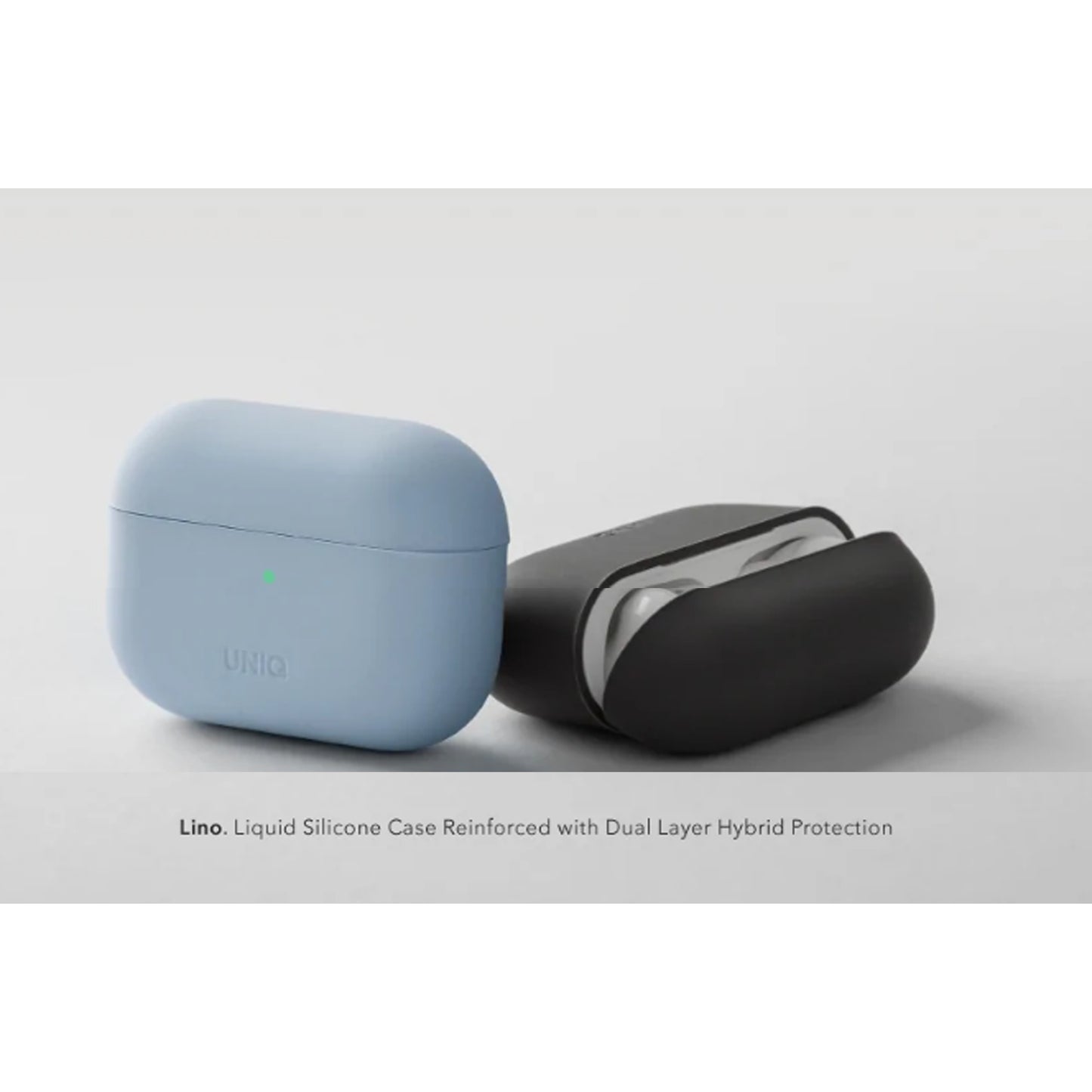 UNIQ Lino Airpods Pro 2 ( 2nd Gen ) - Silicone Case - Mint (Green) ( Barcode: 8886463683545 )