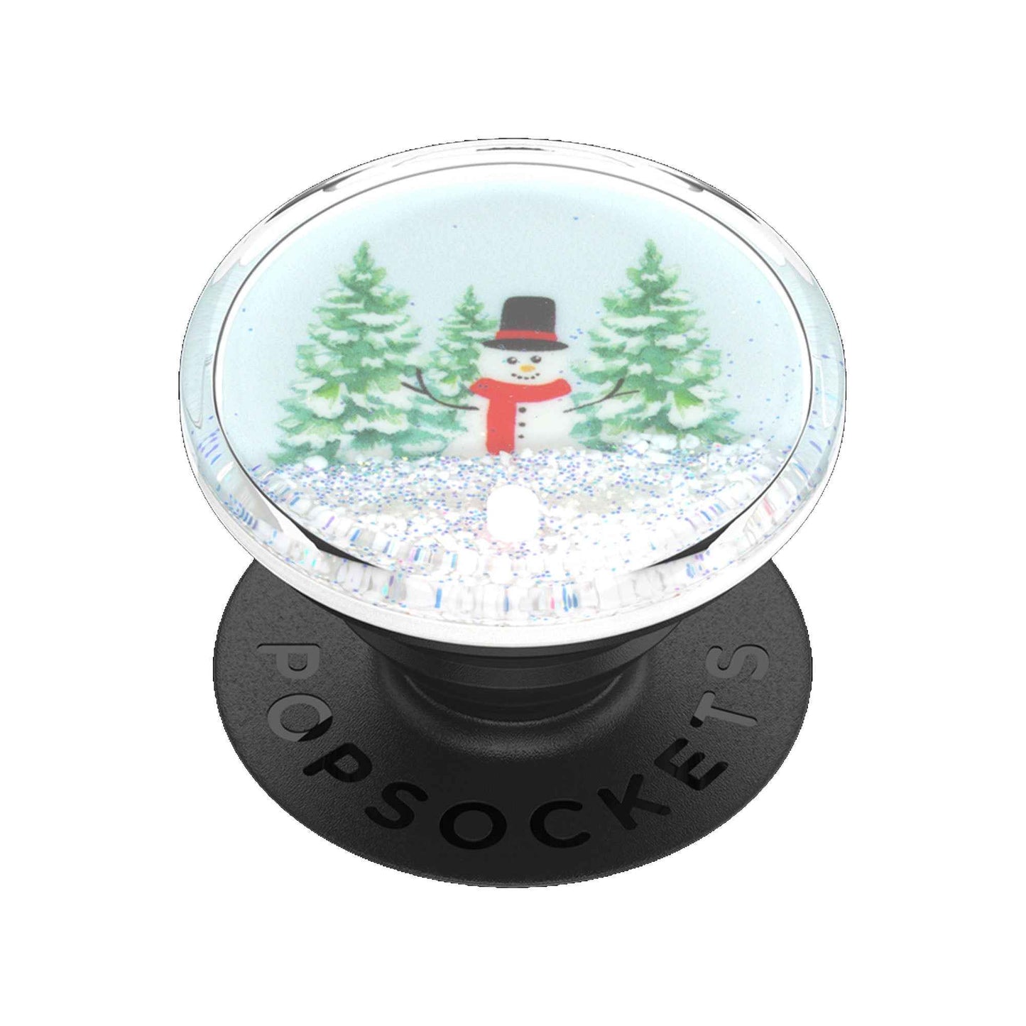 PopSockets PopGrip Luxe Swappable - Tidepool Snow Globe Wonderland