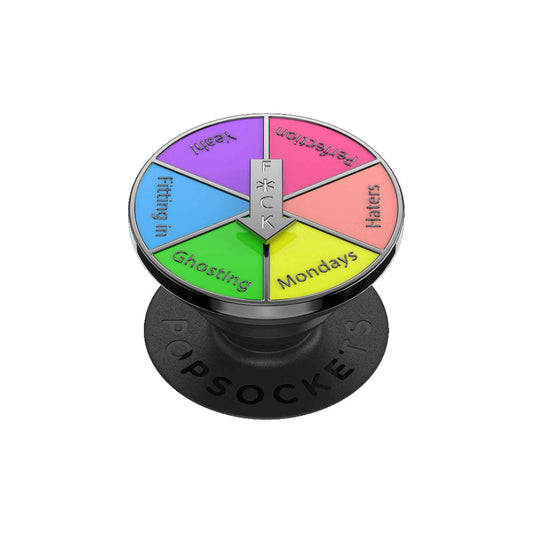 PopSockets PopGrip Luxe Swappable - Enamel Spinner Sass (Barcode : 840173717035 )