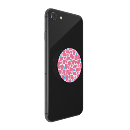PopSockets PopGrip Swappable - Psychedelic Checker (Barcode : 840173718643 ) - Forexengineer -Malaysia- 840173718643