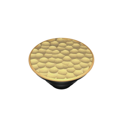 PopSockets PopGrip LUXE Swappable - Hammered Metal Gold - Forexengineer -Malaysia- 842978138879