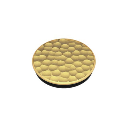 PopSockets PopGrip LUXE Swappable - Hammered Metal Gold - Forexengineer -Malaysia- 842978138879