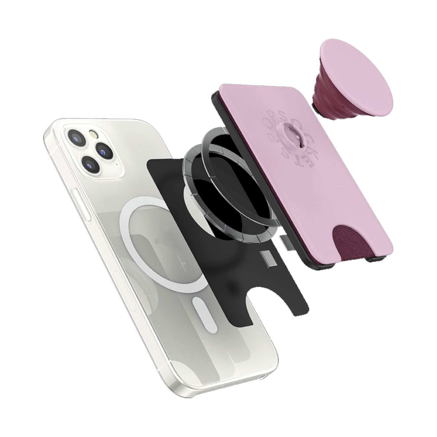 PopSockets PopWallet+ for Magsafe - Blush Pink (Barcode : 840173715697 )