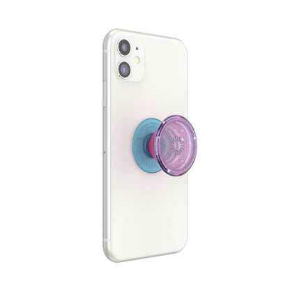 PopSockets Swappable Popgrip Premium - Translucent Glitter Lavender - Forexengineer -Malaysia- 840173703816