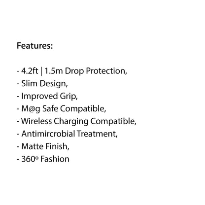 ZAGG Iridescent Snap for iPhone 14 Pro - Magsafe Compatible Case - Matte Iridescent - Forexengineer -Malaysia- 840056172340