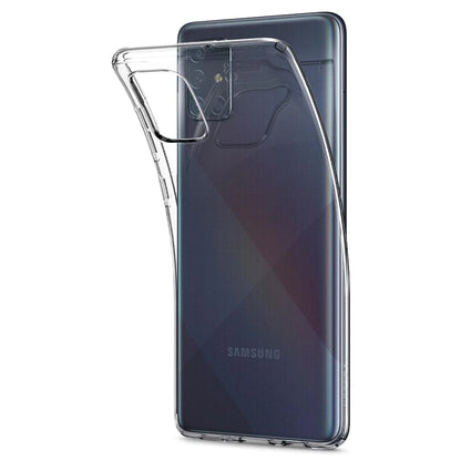 Spigen Liquid Crystal for Samsung Galaxy A71 - Crystal Clear (Barcode : 8809685624288 ) - Forexengineer -Malaysia- 8809685624288