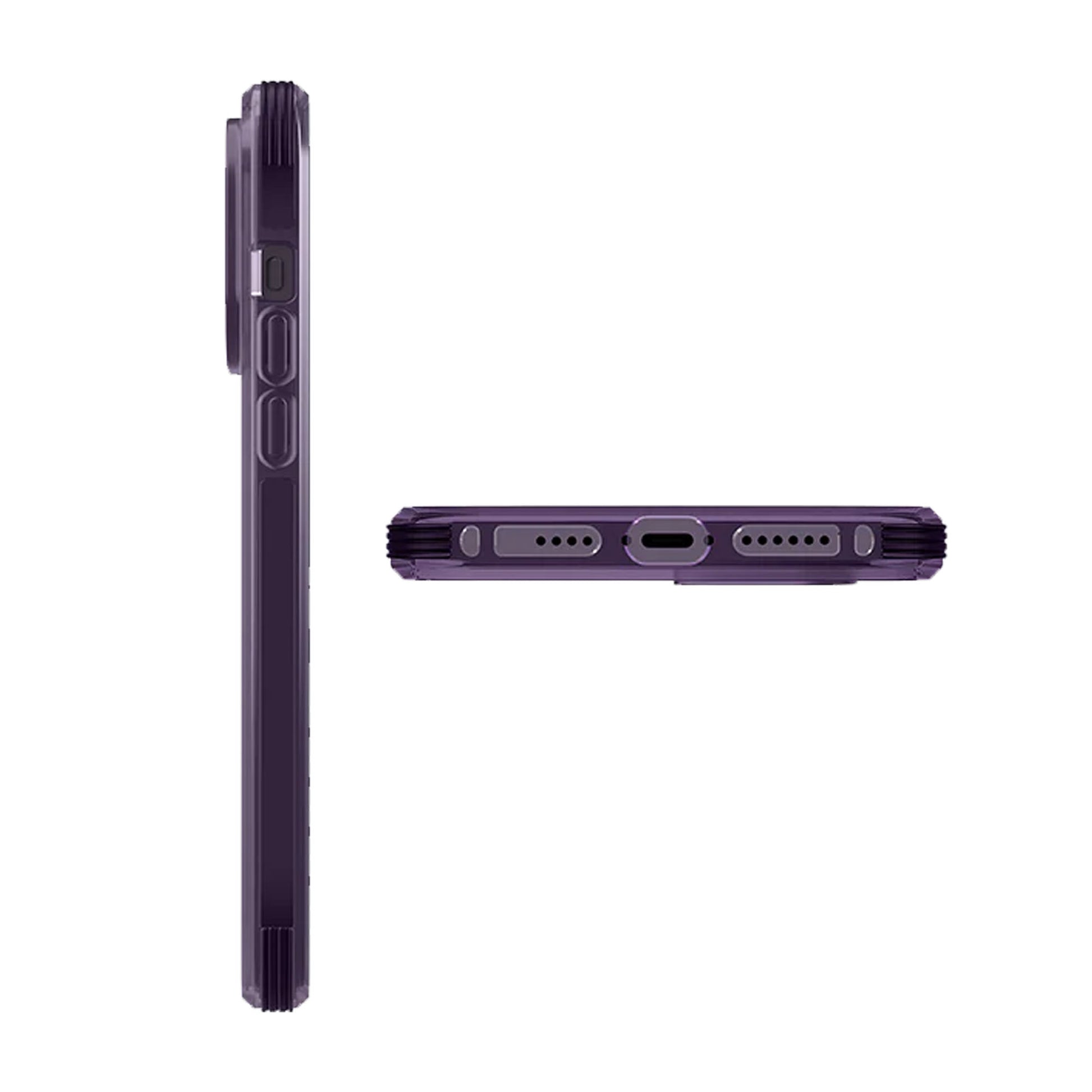 Uniq Combat MagClick for iPhone 14 Pro Max - Magsafe Compatible - Fig ( Purple )(Barcode: 8886463683712 ) - Forexengineer -Malaysia- 8886463683712