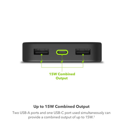 Mophie Power Bank Powerstation 10,000 mAh PD 20W Fast Charging - Black - Forexengineer -Malaysia- 840056173842