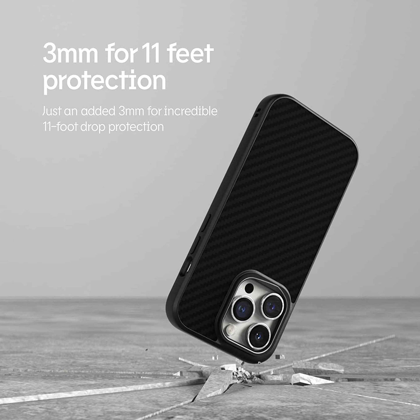 Rhinoshield SolidSuit Case for iPhone 14 Pro - Carbon Fiber ( Barcode: 4711366104795 )