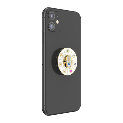PopSockets PopGrip Luxe Swappable - Enamel Spinner Chakras (Barcode : 815373028878 ) - Forexengineer -Malaysia- 815373028878