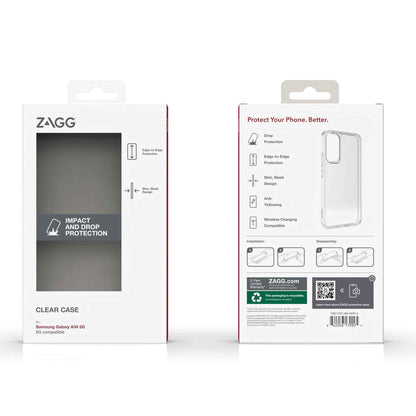 ZAGG Clear Case for Samsung Galaxy A34 (Barcode: 840056179905 )