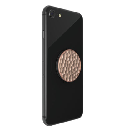 PopSockets PopGrip LUXE Swappable - Hammered Metal Rose Gold - Forexengineer -Malaysia- 842978138862
