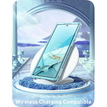 i-Blason Cosmo Case for Samsung Galaxy S23 Ultra With Build-in Screen Protector - Ocean Blue