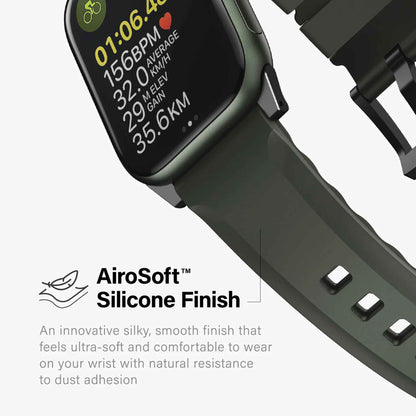 Uniq Linus Waterproof Silicon Strap for Apple Watch Series Ultra 2 /  1 & 9 / 8 / SE2 / 7 / SE / 6 / 5 / 4 / 3 / 2 / 1 )