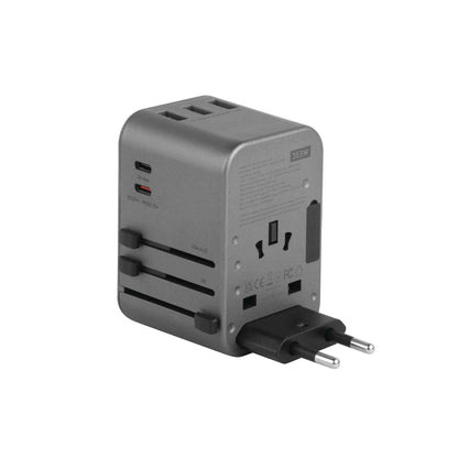 Energea TravelWorld Adapter USB-C PD 35W + PPS 35W Universal Adapter (Barcode: 6957879461699 )