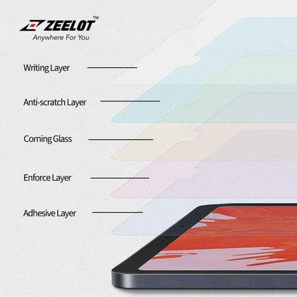 Zeelot PureGlass Tempered Glass for iPad Pro 11" & iPad Air 10.9"  2.5D Screen Protector - HD Clear