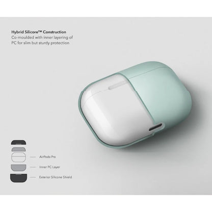 UNIQ Lino Airpods Pro 2 ( 2nd Gen ) - Silicone Case - Arctic Blue - Forexengineer -Malaysia- 8886463683576