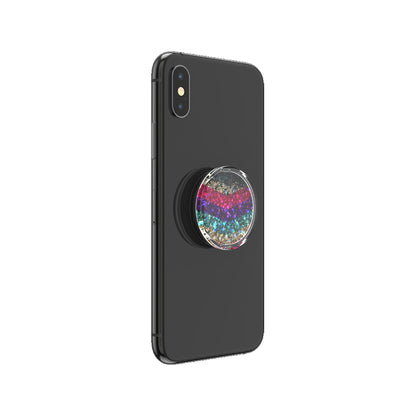 PopSockets PopGrip Luxe Swappable - Tidepool Chevron (Barcode : 842978185637 ) - Forexengineer -Malaysia- 842978185637