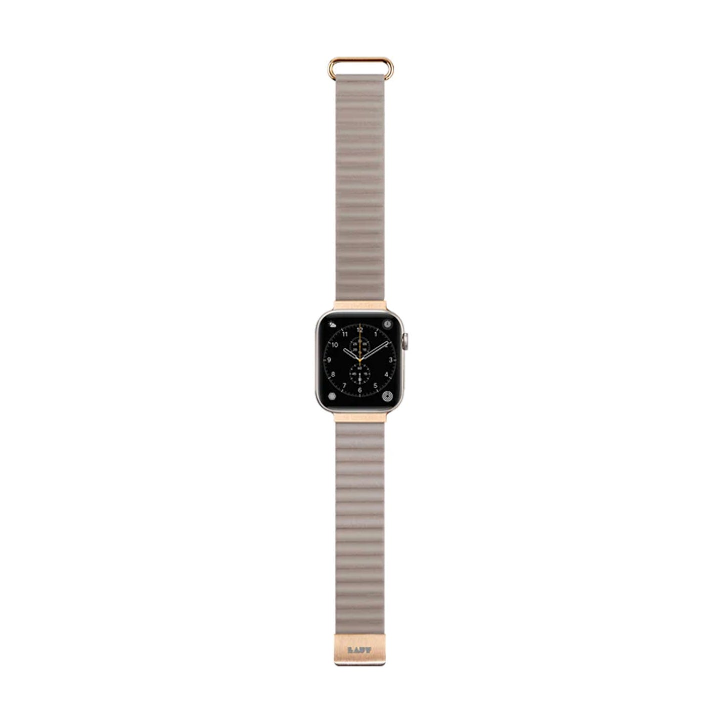 Laut Novi Luxe Watch Strap for Apple Watch ALL Ultra & 42/44/45/49MM - Beige ( Barcode: 4895206933902 ) - Forexengineer -Malaysia- 4895206933902