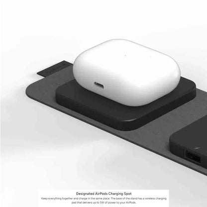 Mophie Snap+ Multi-Device Travel Charger - MagSafe Compatible for iPhone & Android - Black ( Barcode: 840056162839 )