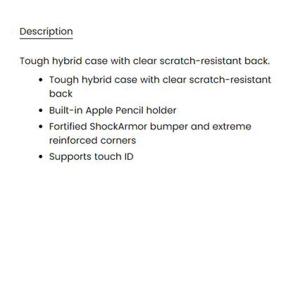 UNIQ Moven for iPad A16 11th Gen ( 2025 ) / iPad 10.9” 10th Gen ( 2022 ) - Built-in Apple Pencil holder - Grey
