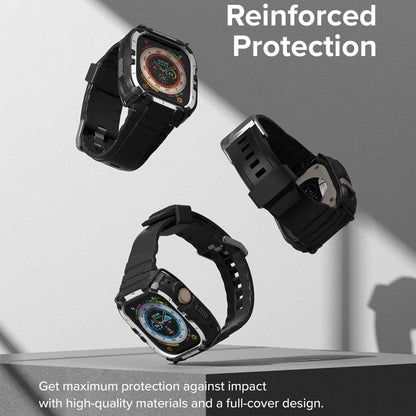 Ringke Fusion X Guard Case with Srap for Apple Watch Ultra 49mm - White (Barcode: 8809881269579 )