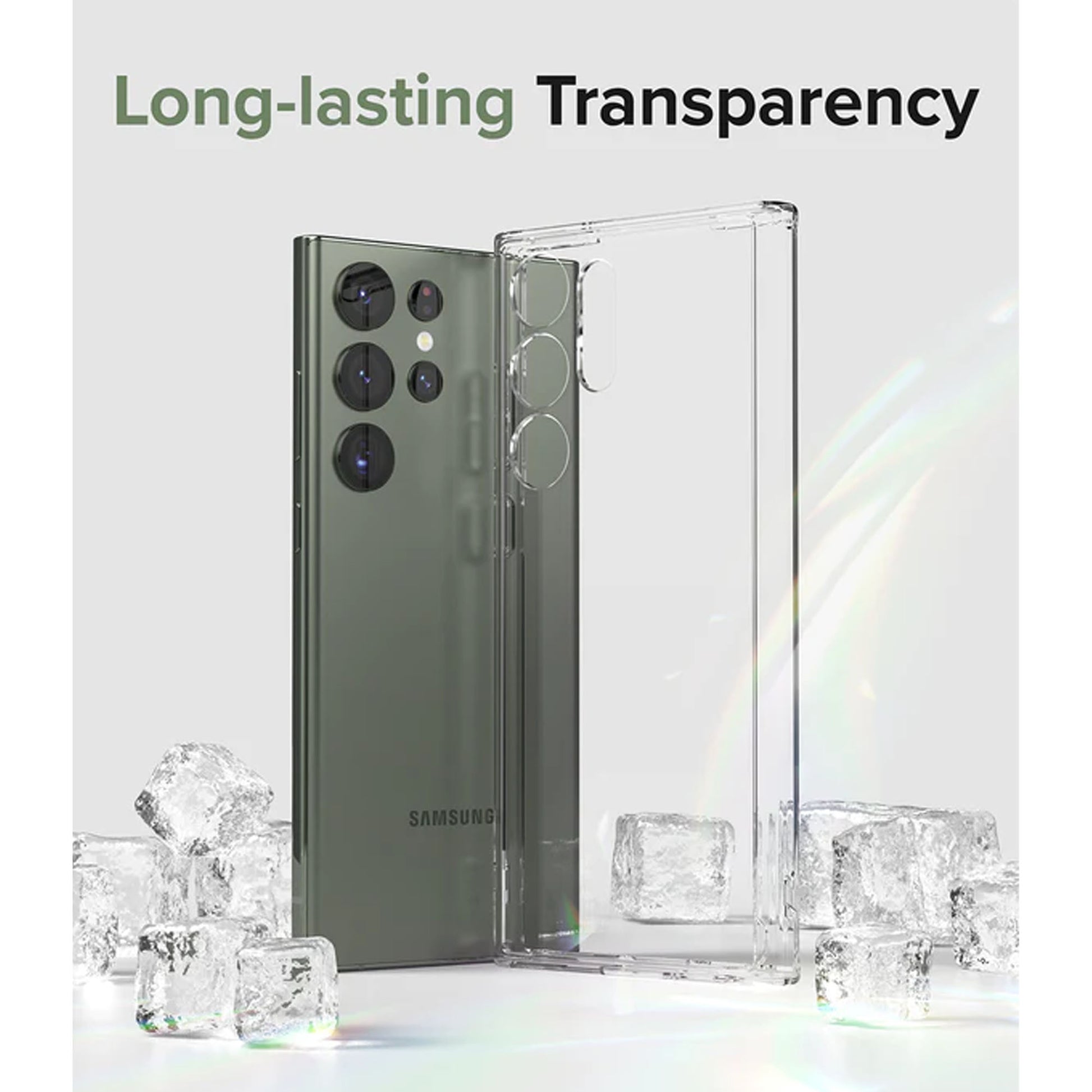 Ringke Fusion Case for Samsung Galaxy S23 - Clear (Barcode : 8809919300162 ) - Forexengineer -Malaysia- 8809919300162