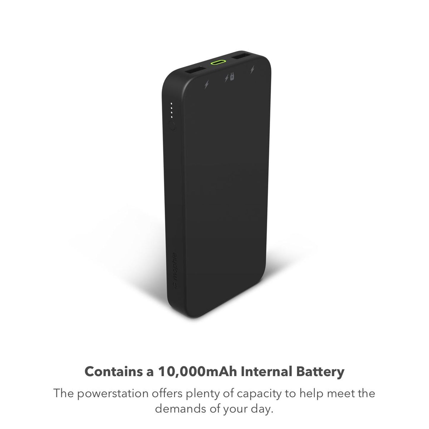 Mophie Power Bank Powerstation 10,000 mAh PD 20W Fast Charging - Black - Forexengineer -Malaysia- 840056173842