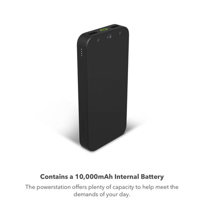 Mophie Power Bank Powerstation 10,000 mAh PD 20W Fast Charging - Black - Forexengineer -Malaysia- 840056173842