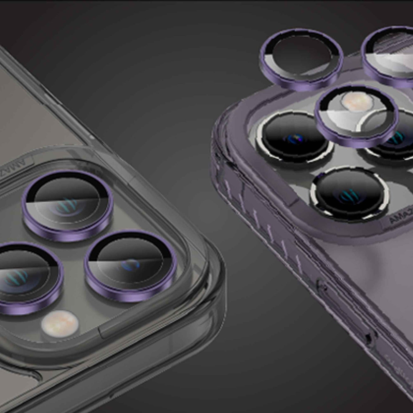 Amazingthing Lens Protector for iPhone 14 - 14 Plus - Symphony Purple (Barcode: 4892878076067 )
