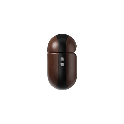 Nomad Modern Leather Horween Case for AirPods Pro 2 ( 2nd Gen ) - Rustic Brown - Forexengineer -Malaysia- 856500019970