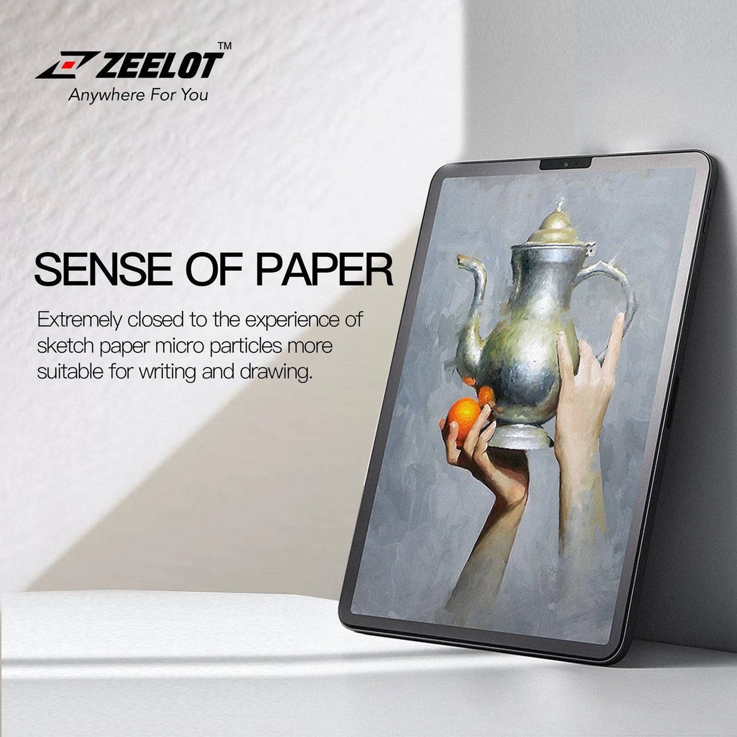 Zeelot PureGlass Tempered Glass for iPad Pro 11" & iPad Air 10.9"  2.5D Screen Protector - HD Clear