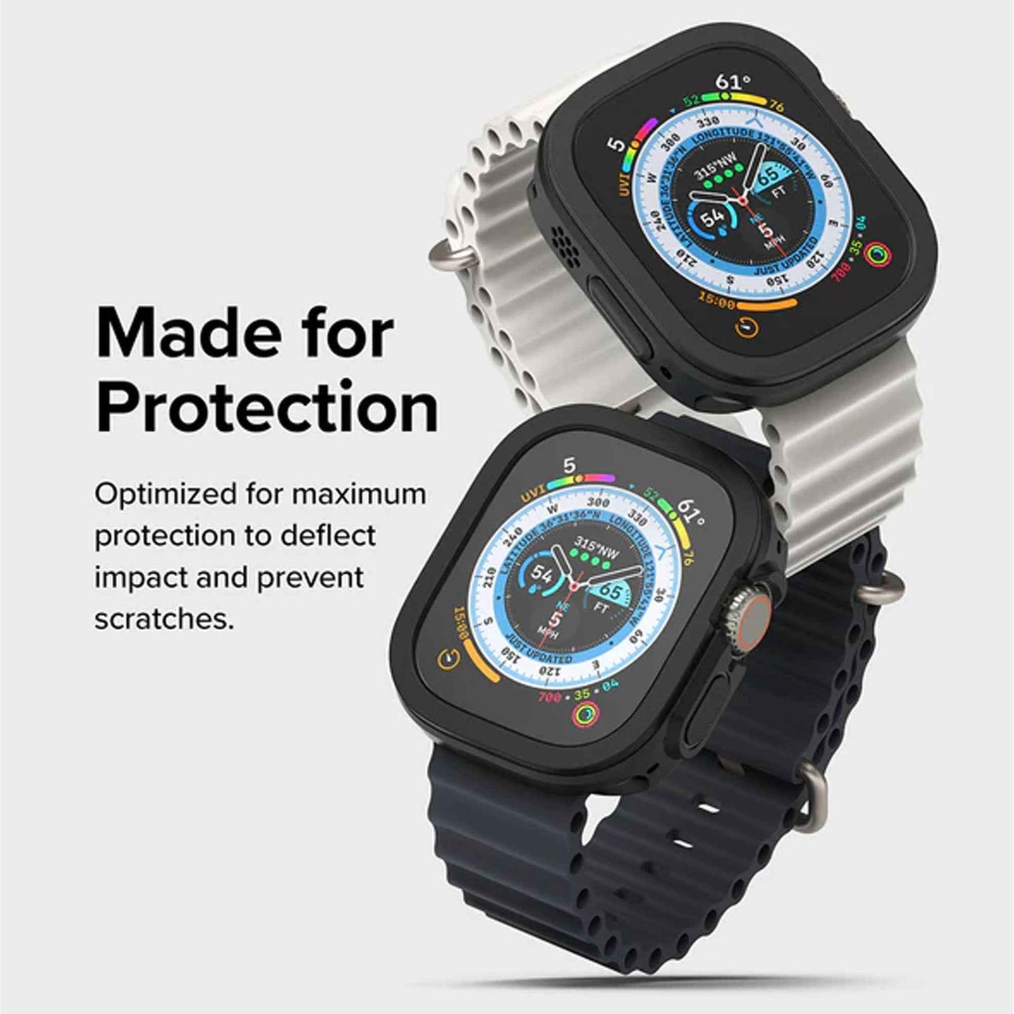 Ringke Air Sports for Apple Watch Ultra 49mm - Warm Gray (Barcode: 8809881269061 )