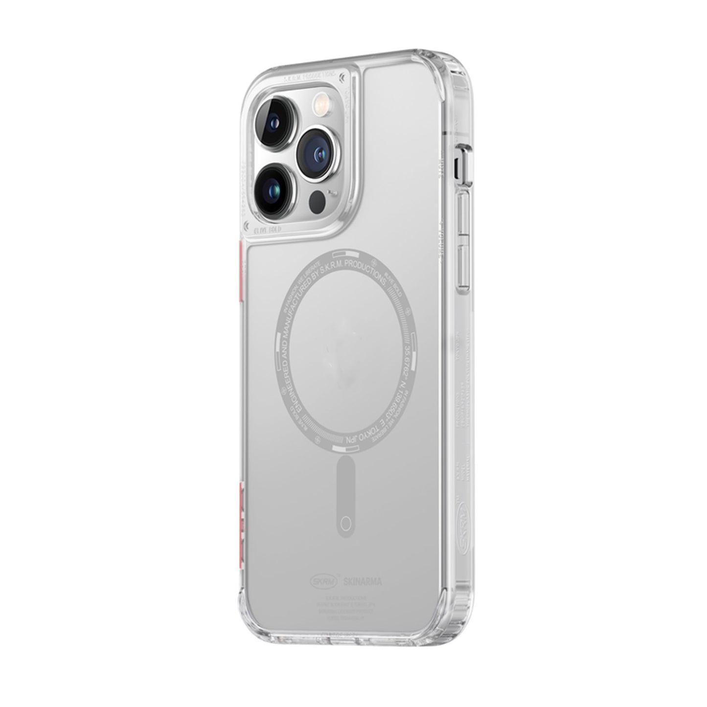 SKINARMA Saido Mag-Charge for iPhone 14 Plus - Compatible with Magsafe - Clear (Barcode: 8886461241952 ) - Forexengineer -Malaysia- 8886461241952