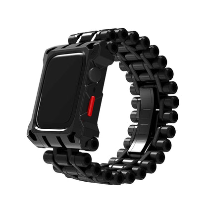 Element Case Black Ops for Apple Watch ( 45mm ) Series 8 - 7 ( Casing + Strap ) - Black-Red (Barcode: 810046112786 )