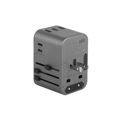 Energea TravelWorld Adapter USB-C PD 35W + PPS 35W Universal Adapter (Barcode: 6957879461699 ) - Forexengineer -Malaysia- 6957879461699
