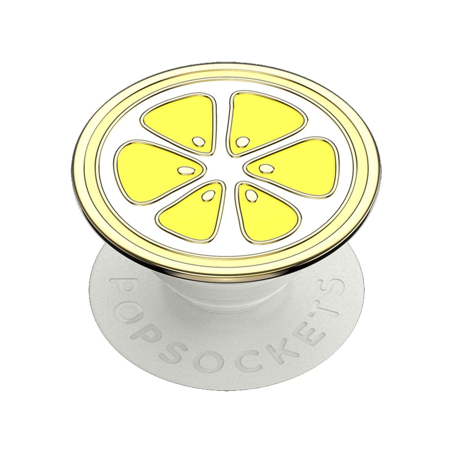 PopSockets PopGrip Premium - Enamel Lemon Slice Yellow (Barcode : 842978165752 )