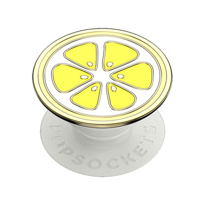 PopSockets PopGrip Premium - Enamel Lemon Slice Yellow (Barcode : 842978165752 )