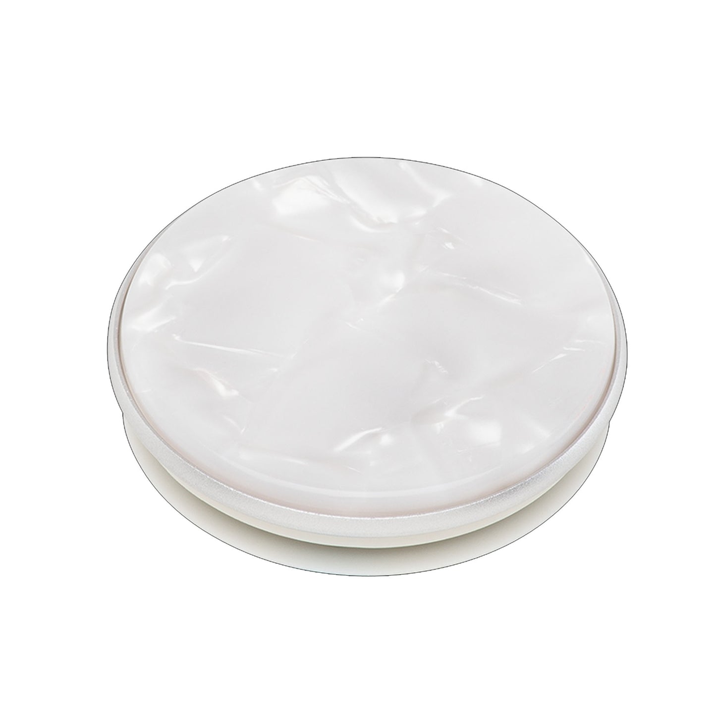 PopSockets PopGrip LUXE Swappable - Acetate Pearl White - Forexengineer -Malaysia- 842978141060