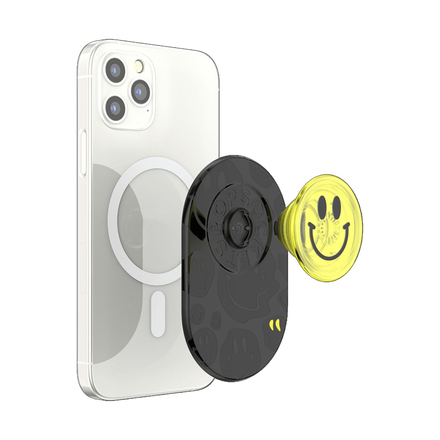 PopSockets Popgrip for Magsafe Magnetic phone grip and stand - All Smiles (Barcode : 840173720899 )