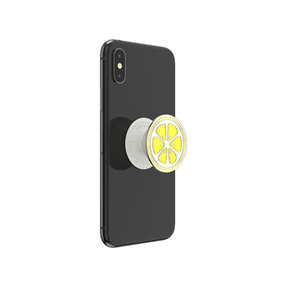 PopSockets PopGrip Premium - Enamel Lemon Slice Yellow (Barcode : 842978165752 ) - Forexengineer -Malaysia- 842978165752