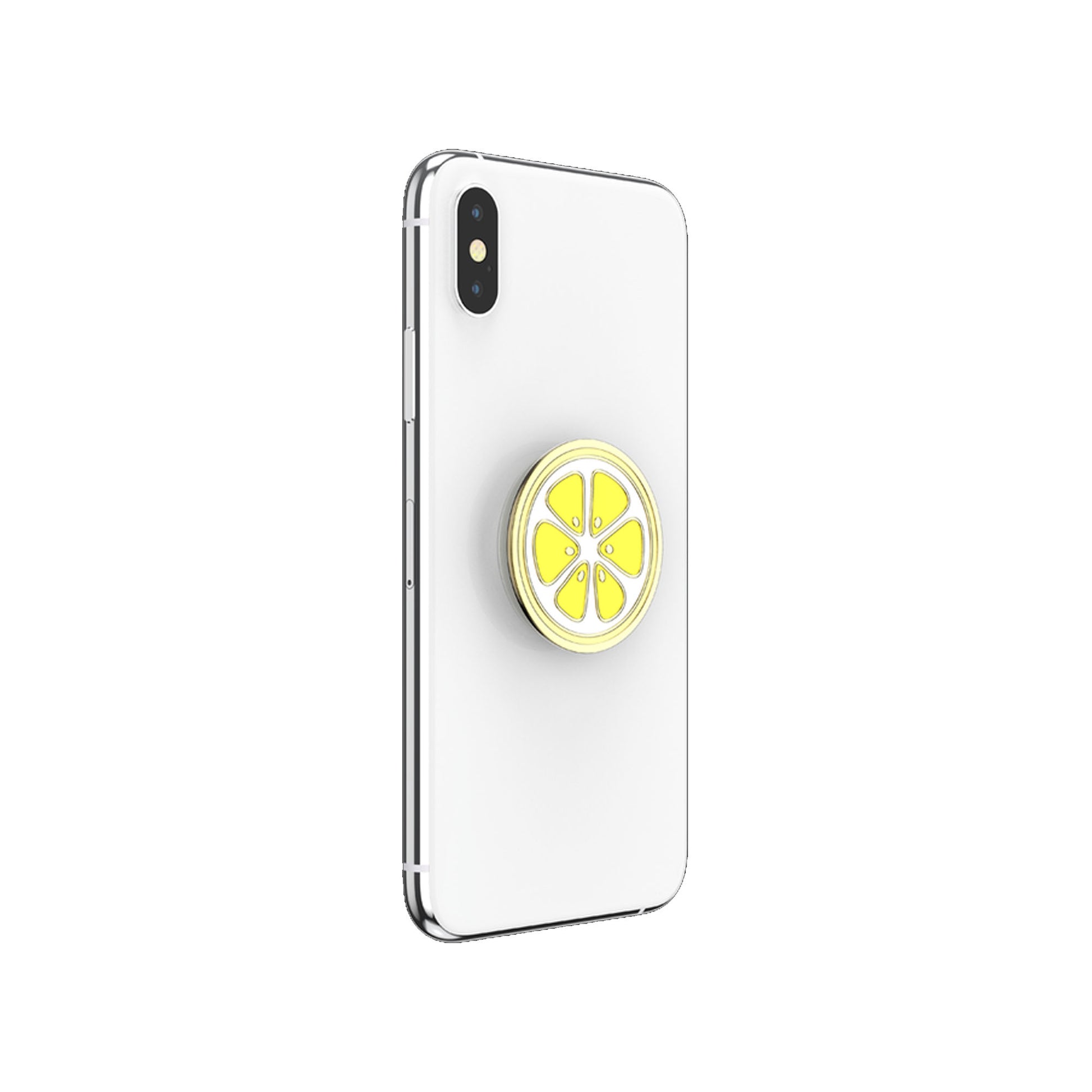PopSockets PopGrip Premium - Enamel Lemon Slice Yellow (Barcode : 842978165752 ) - Forexengineer -Malaysia- 842978165752